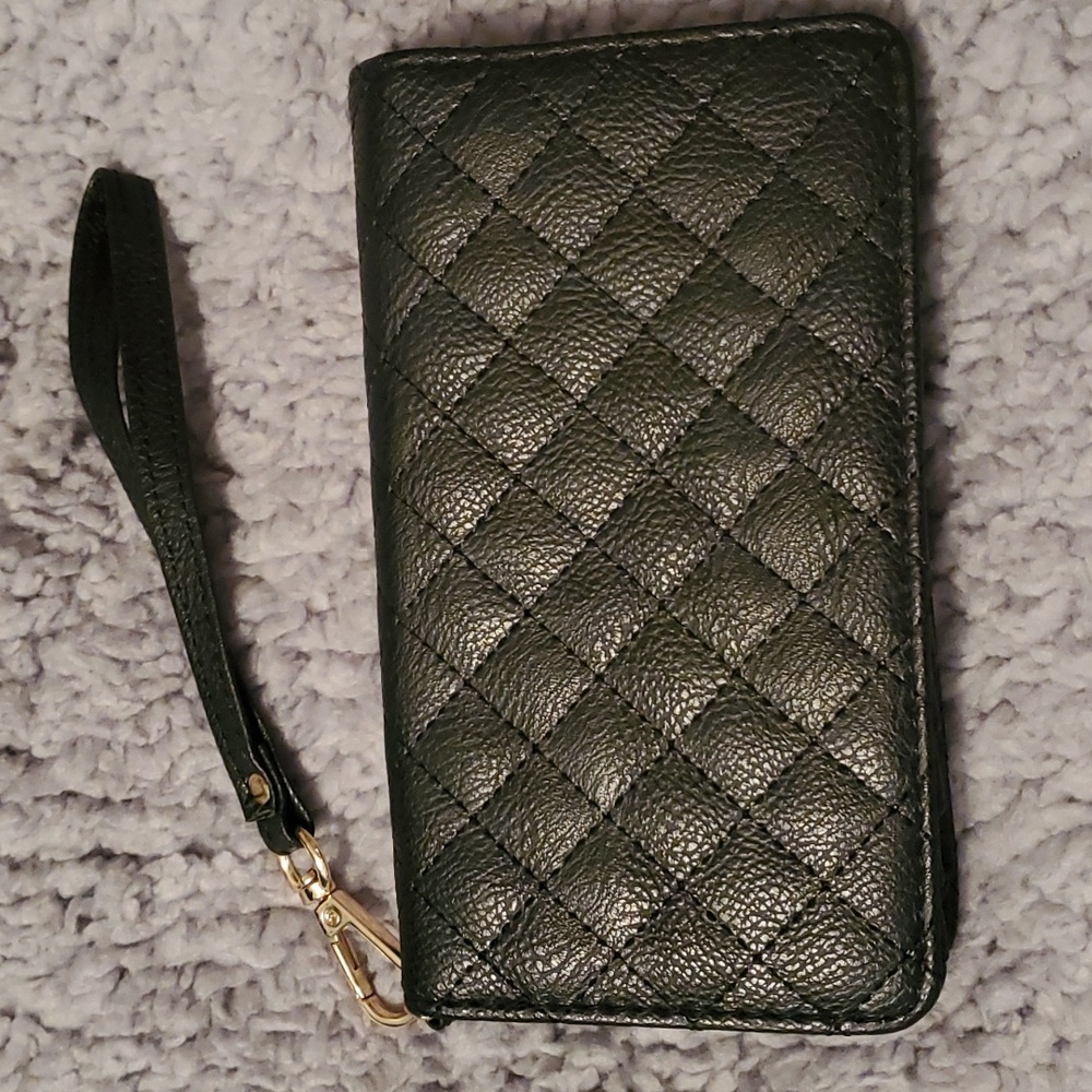 Black Wristlet Wallet - Unused